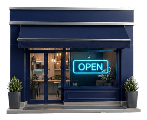 Local storefront going online