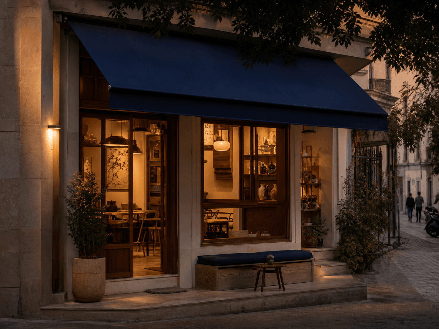 Premium Indian neighbourhood cafe and storefront project